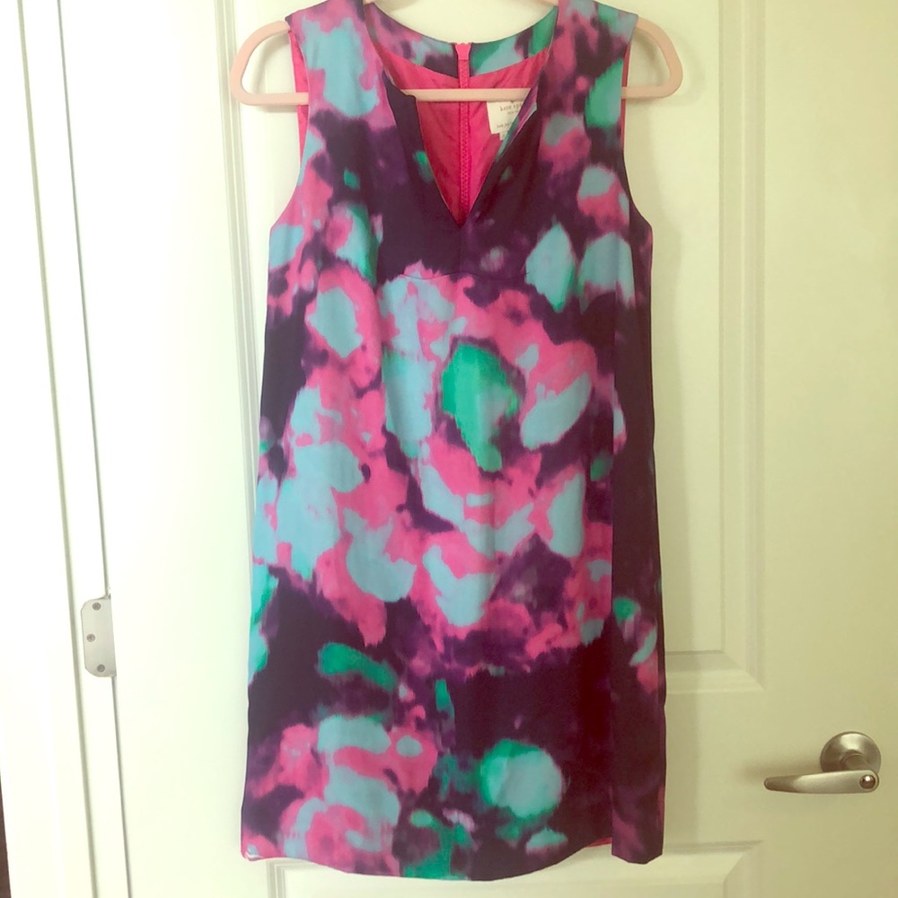 Kate Spade watercolor shift dress